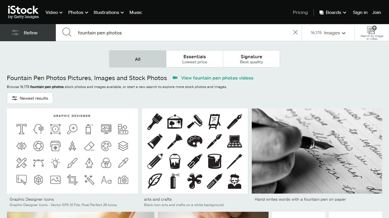 Fountain Pen Photos Pictures, Images and Stock Photos